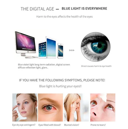 (PACK OF 1) ANTI-BLUE LIGHT FAR & NEAR UNISEX READING GLASSES @ Just Rs.399/-