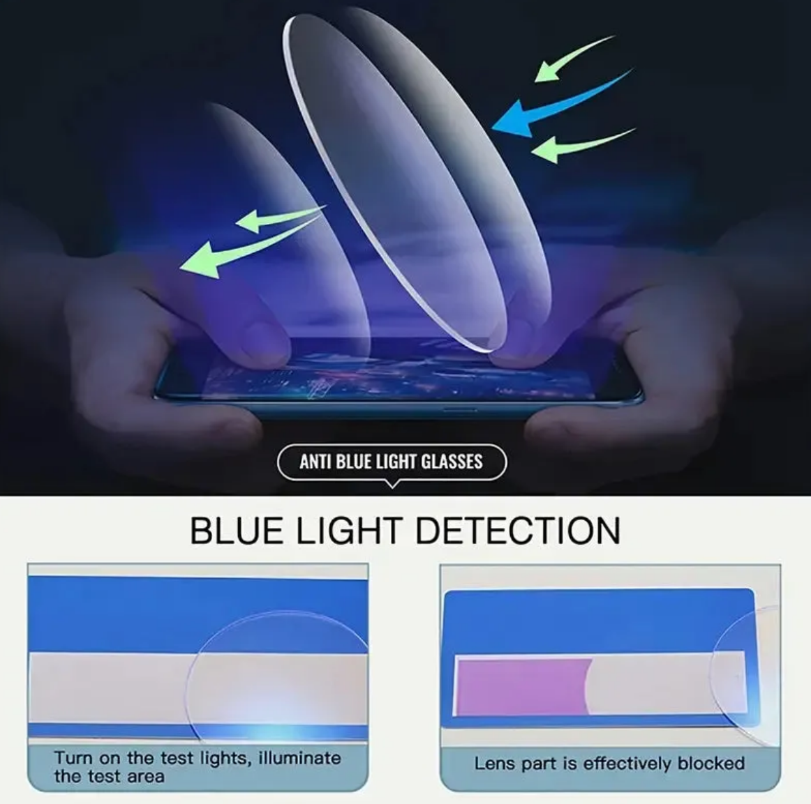 (PACK OF 1) ANTI-BLUE LIGHT FAR & NEAR UNISEX READING GLASSES @ Just Rs.399/-